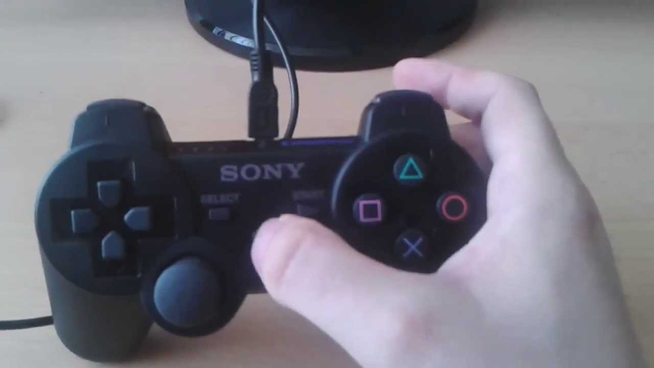 GDPC: How to connect the PS3 Controller to the Ouya console Playstation 3 Joypad Gamepad Tutorial