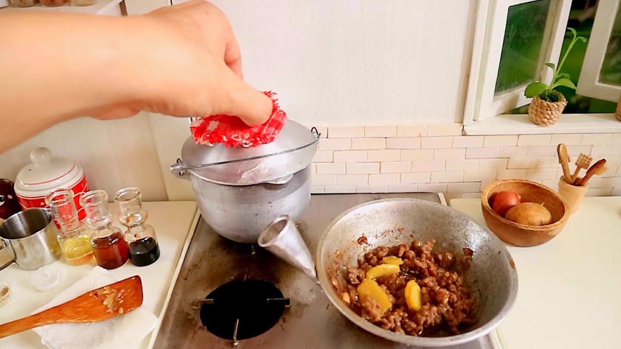 Куриный суп-лапша | МИНИ-ЗВУК ПРИГОТОВЛЕНИЯ [МиНИ-КУХОННЫЙ НАБОР ИГРУШЕК] ASMR