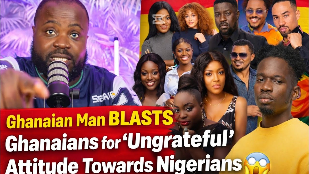 Ghanaian Man Says Ghanaians Don’t Appreciate Nigerians after all they did for Ghanaians😱🇬🇭🇳🇬