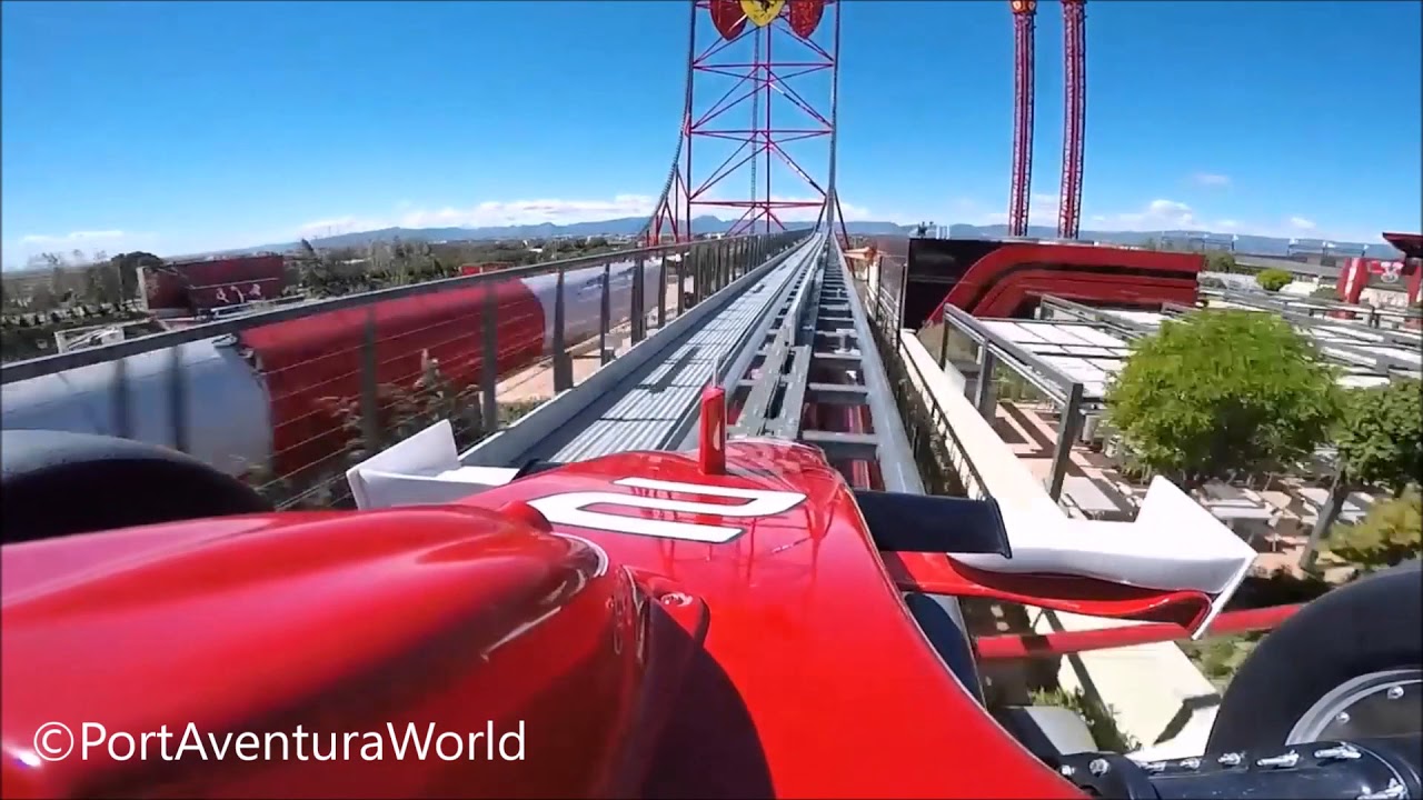RED FORCE | Ferrari Land Port Aventura [On/Offride