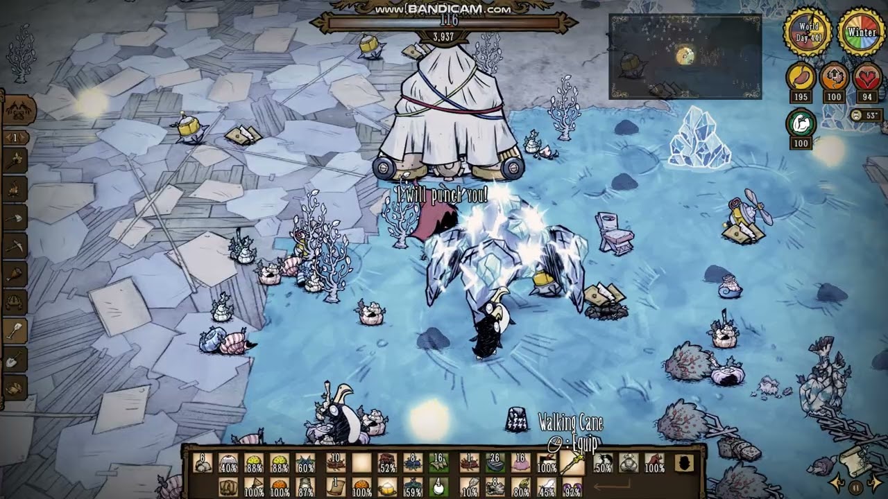 Don't Starve Together - Christmas Wolfgang 46 - Beginning of the End, Celestial Revenant