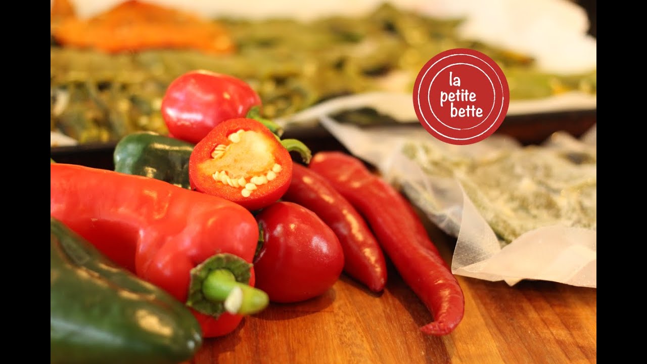 🌶️🌶️ CONSERVATION DES PIMENTS ET POIVRONS 🌶️🌶️ TUTO