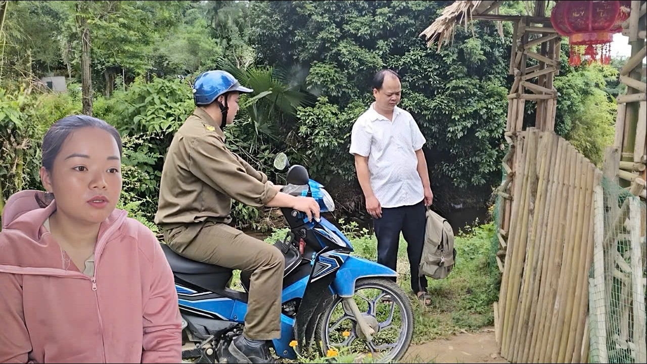 Chuc was very surprised to see his father appear and ask to live with him.