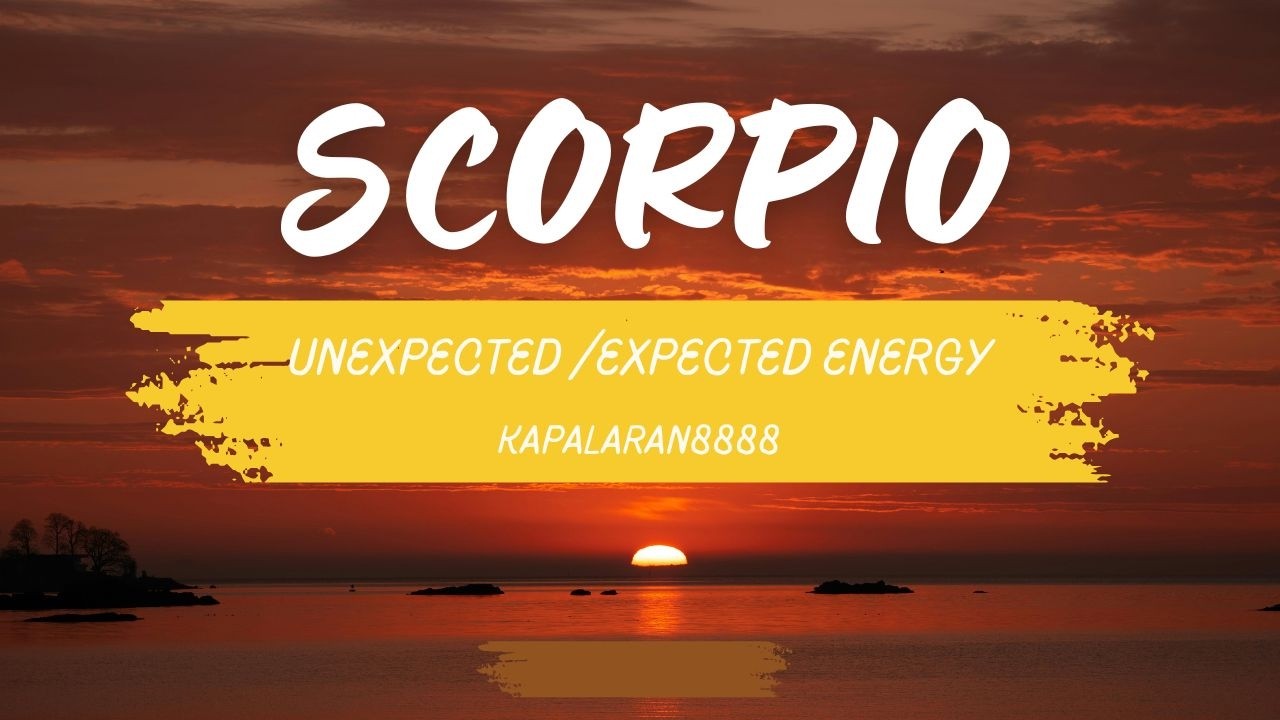 SCORPIO UNEXPECTED ENERGY/VIBRATIONS/SITUATIONS TAGALOG TAROT PREDICTIONS #KAPALARAN888 #TAROT