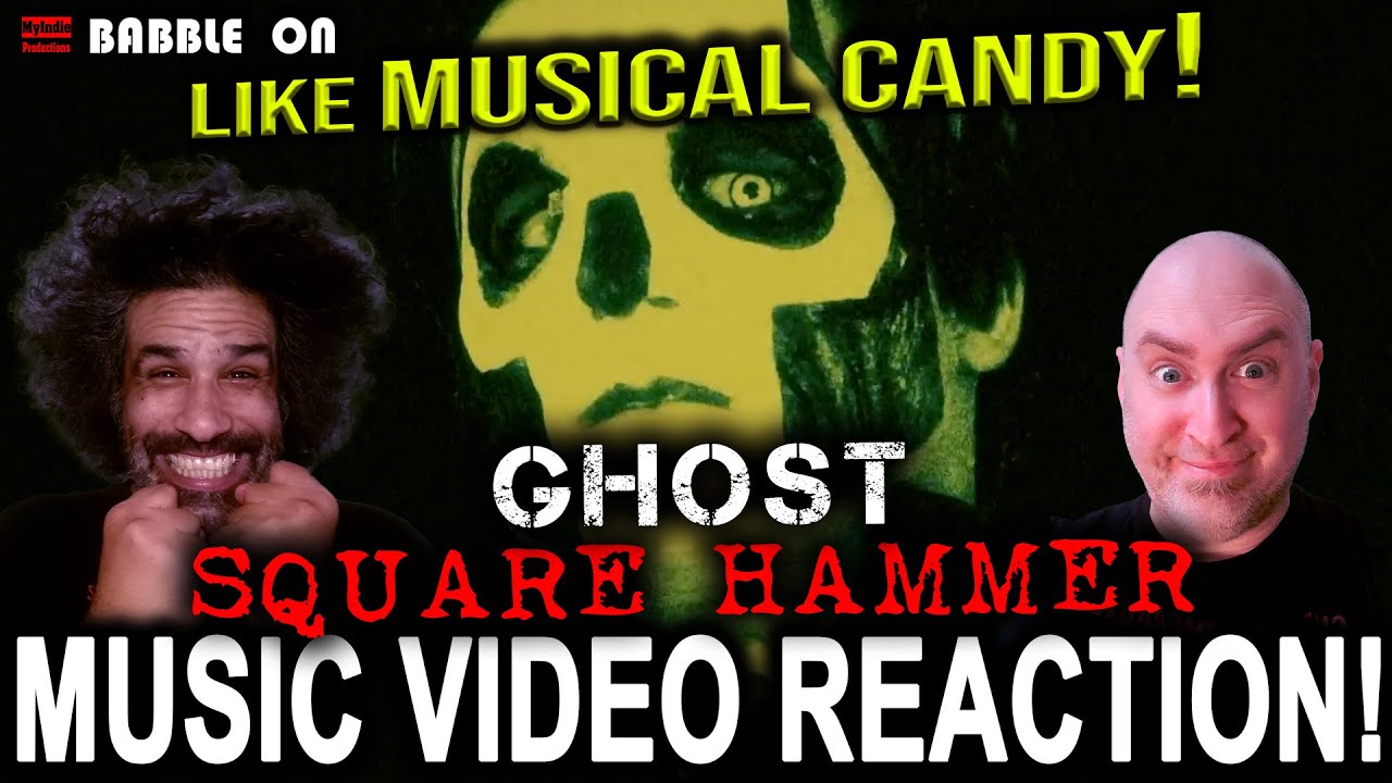 GHOST - SQUARE HAMMER Music Video Reaction #musicalcandy #ghostband