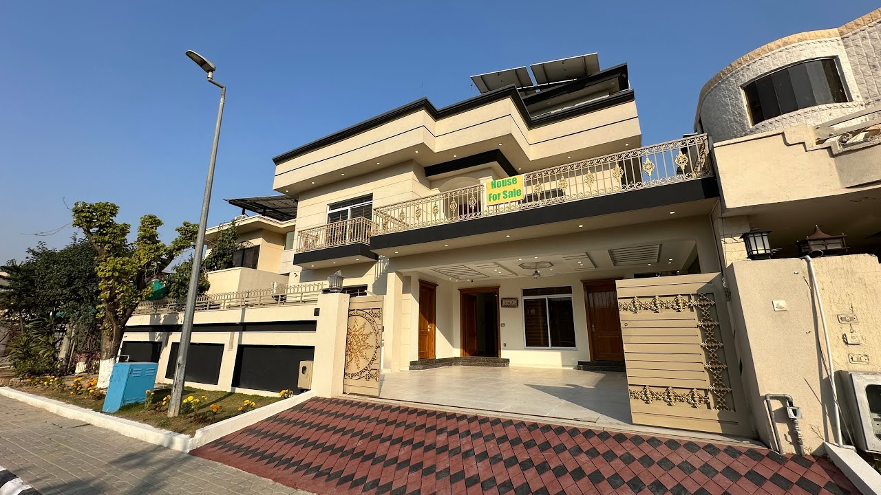 1 Kanal Luxury Owner Built House for Sale in DHA Phase 2 Islamabad | 6 Bed Modern Home | 20kV Solar 