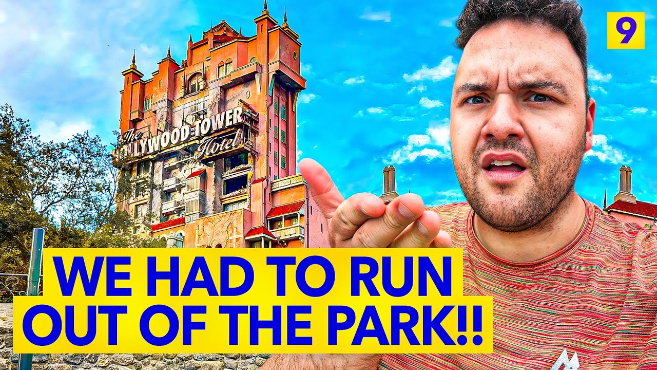 WE HAD TO RUN OUT OF THE PARK!! | Universal & Disney World 2025