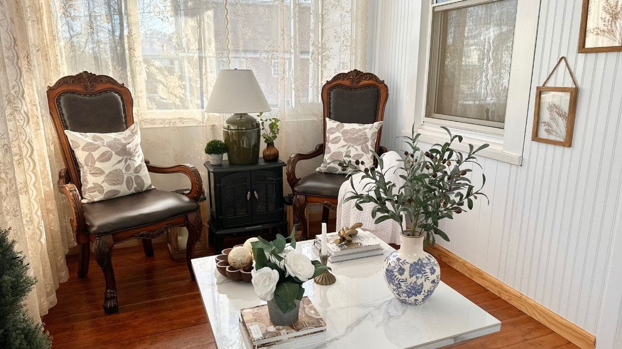 Decoración de la Sala Pequeña 🌿cozy decor🌿Winter2026🌿