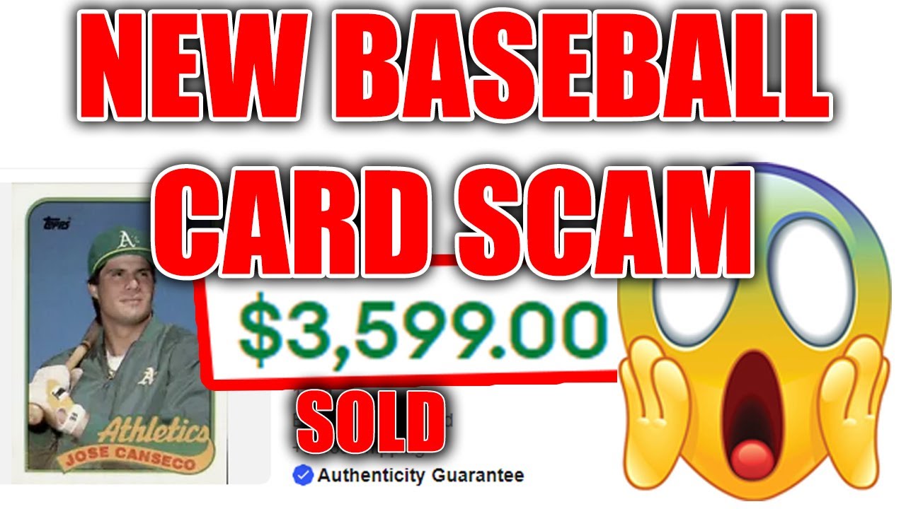 New Baseball Card Scam to Watch Out For!