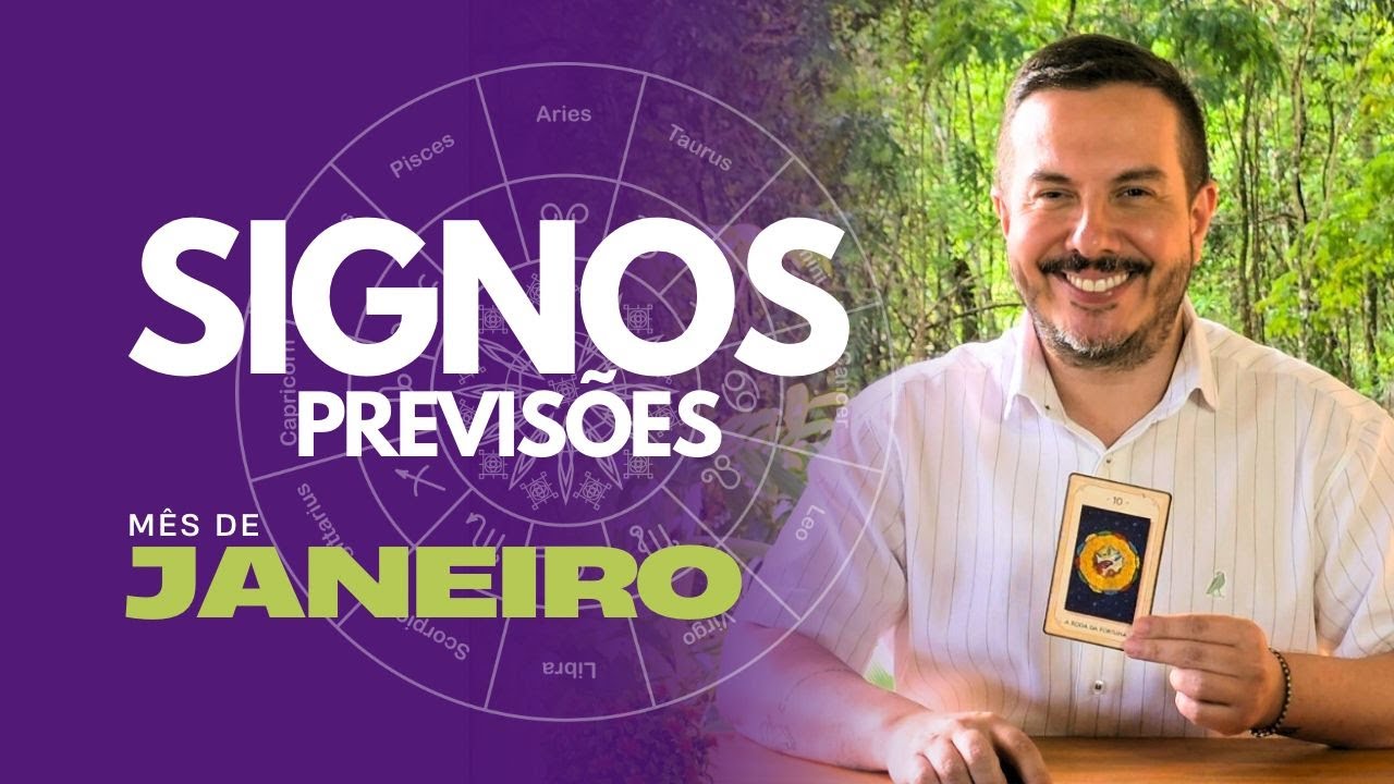 JANEIRO 2026 - PREVIS&Otilde;ES TODOS OS SIGNOS  - TAR&Ocirc;  | Andr&eacute; Mantovanni
