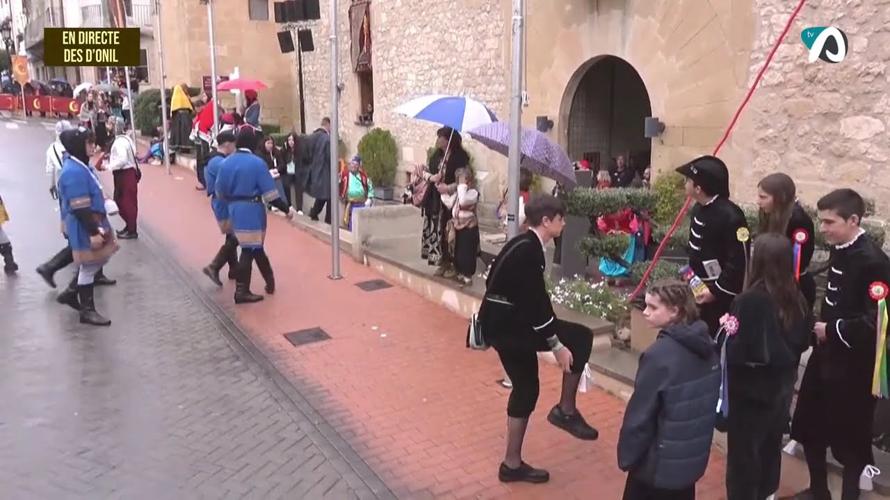 #DIRECTE #Onil Guerrilla, estafeta, ambaixada mora i ballà de banderes - 29 abril 2024
