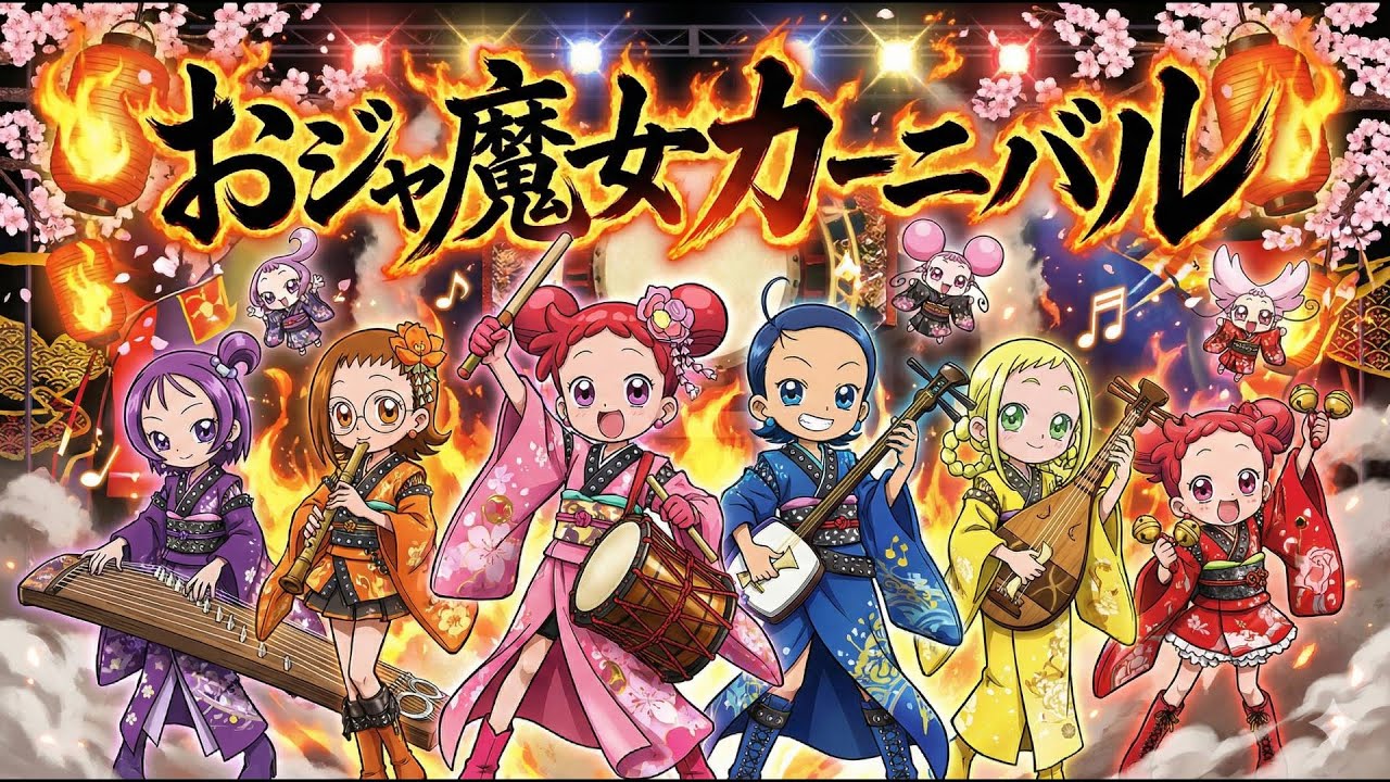 おジャ魔女カーニバル!! | 和楽器ROCKカバー [おジャ魔女どれみ] | WAGAKKIN