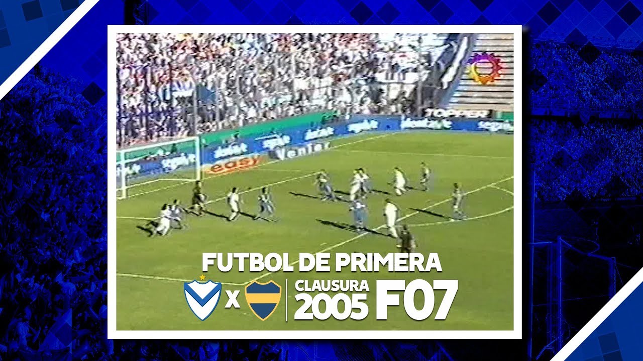 FUTBOL DE PRIMERA | Velez 2 Vs Boca 0 | Clausura 2005 | Fecha 07