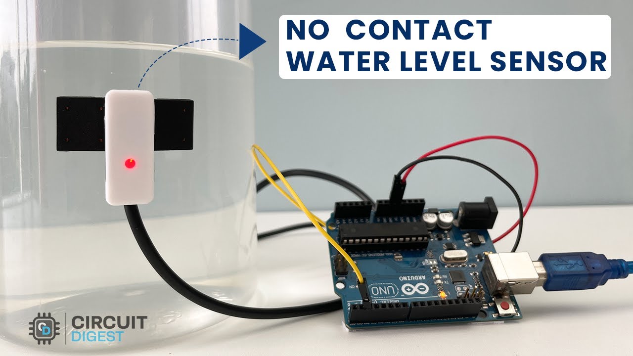 Contactless Water Level Sensor (XKC-Y26-V) - Pinout, Specifications, Interfacing and Testing