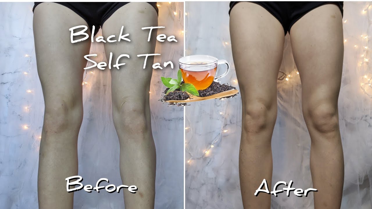 DIY Self Tanner Using Black Tea  | Natural Looking Color