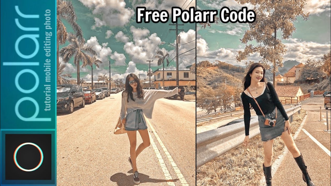 Cara edit foto ala selebgram menggunakan Polarr Peachy & Aqua || Polarr tutorial || Polarr code