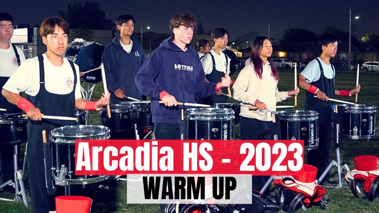Arcadia HS 2023 - Fall (Warm Ups)