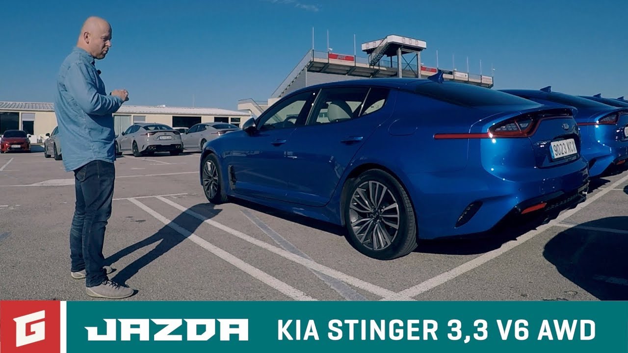 Kia Stinger - prvá jazda - GARAZ.TV - Rasto Chvala