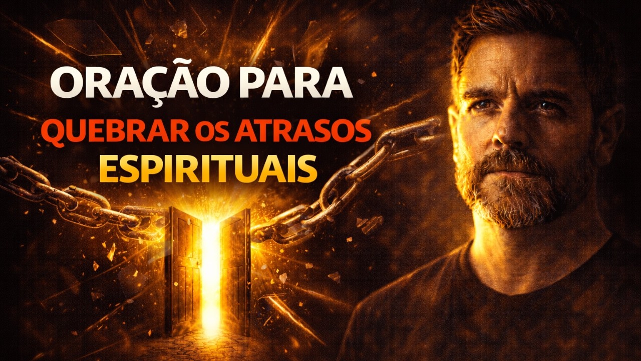 ORAÇÃO PODEROSA PARA QUEBRAR TODO ATRASO ESPIRITUAL NA SUA VIDA HOJE