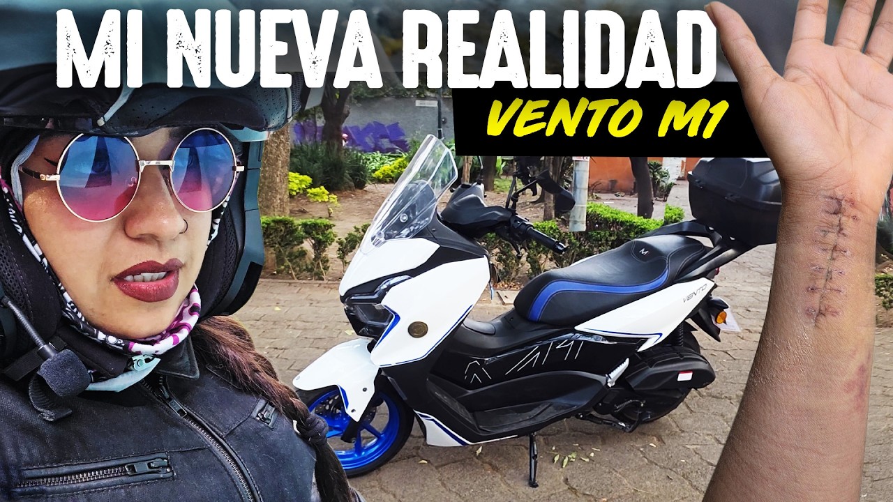 ¿Puedo manejar MOTO con la MANO así? 🤕 La prueba del Vento M1 | T13/E10