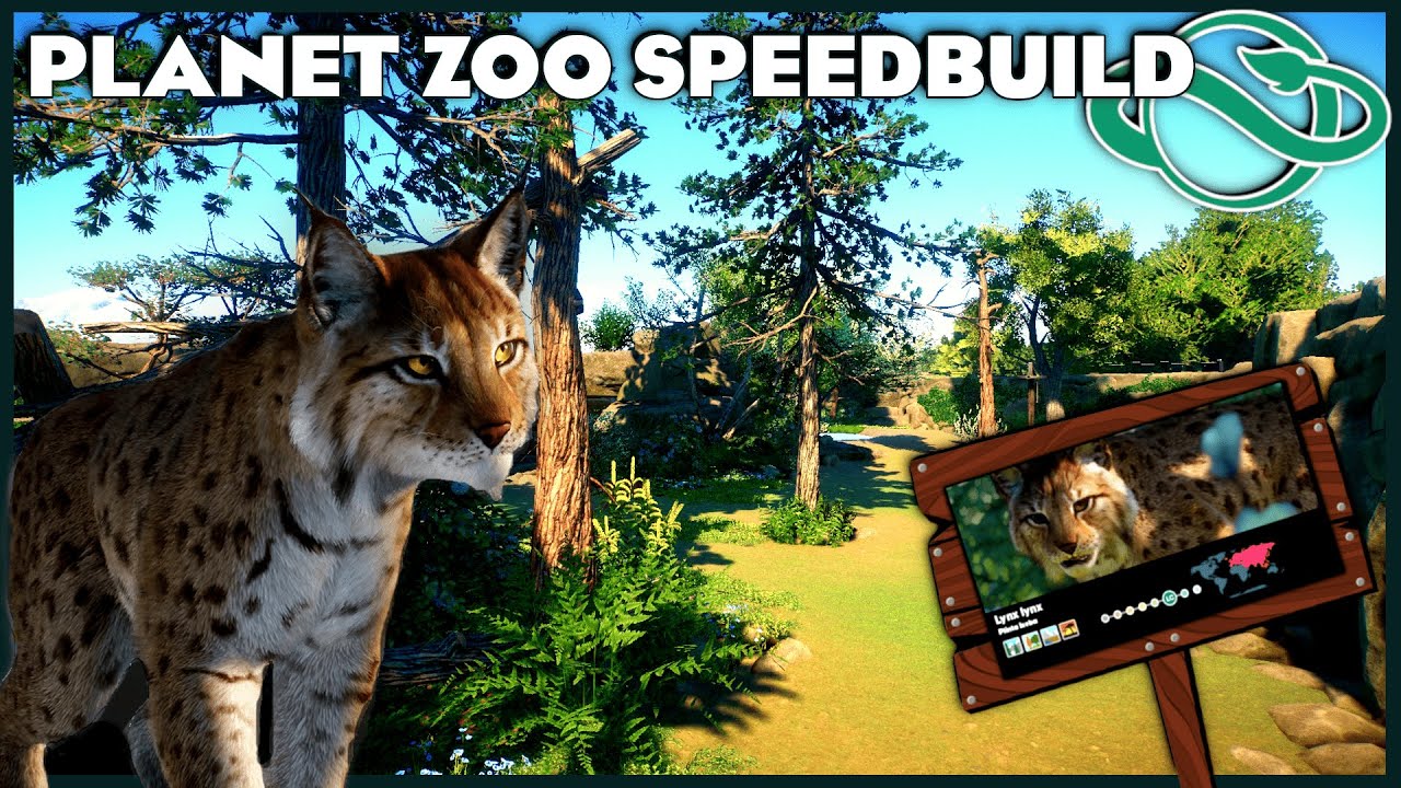 #04 Planet Zoo Speedbuild // Luchs-Gehege Stadtzoo