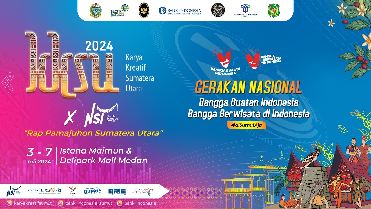 HARVESTING GBBI GBBWI 2024 | KARYA KREATIF SUMATERA UTARA (KKSU) X NSI DAY 2024