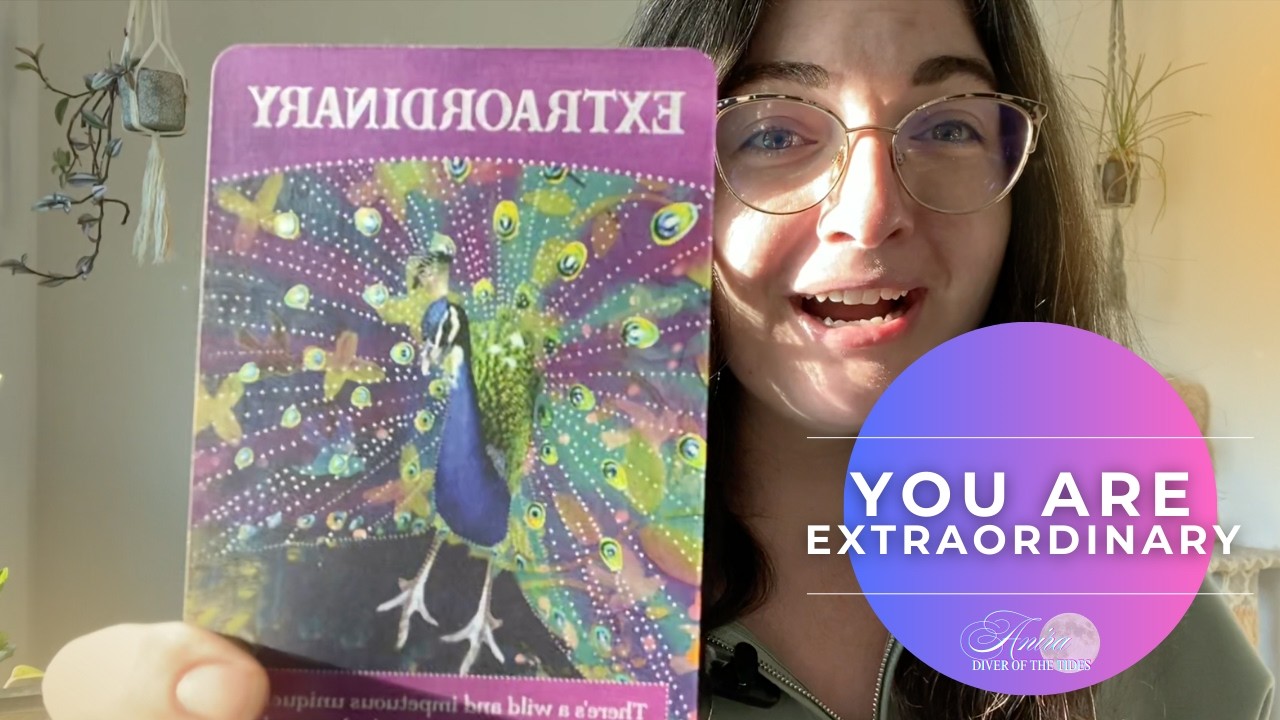 You are extraordinary 🦚 ✨