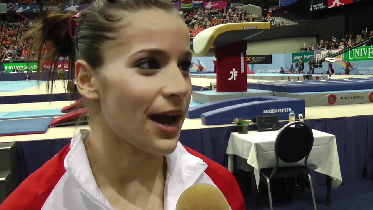 Alicia Sacramone Interview - After Beam Finals - 2010 World Gymnastics Championships