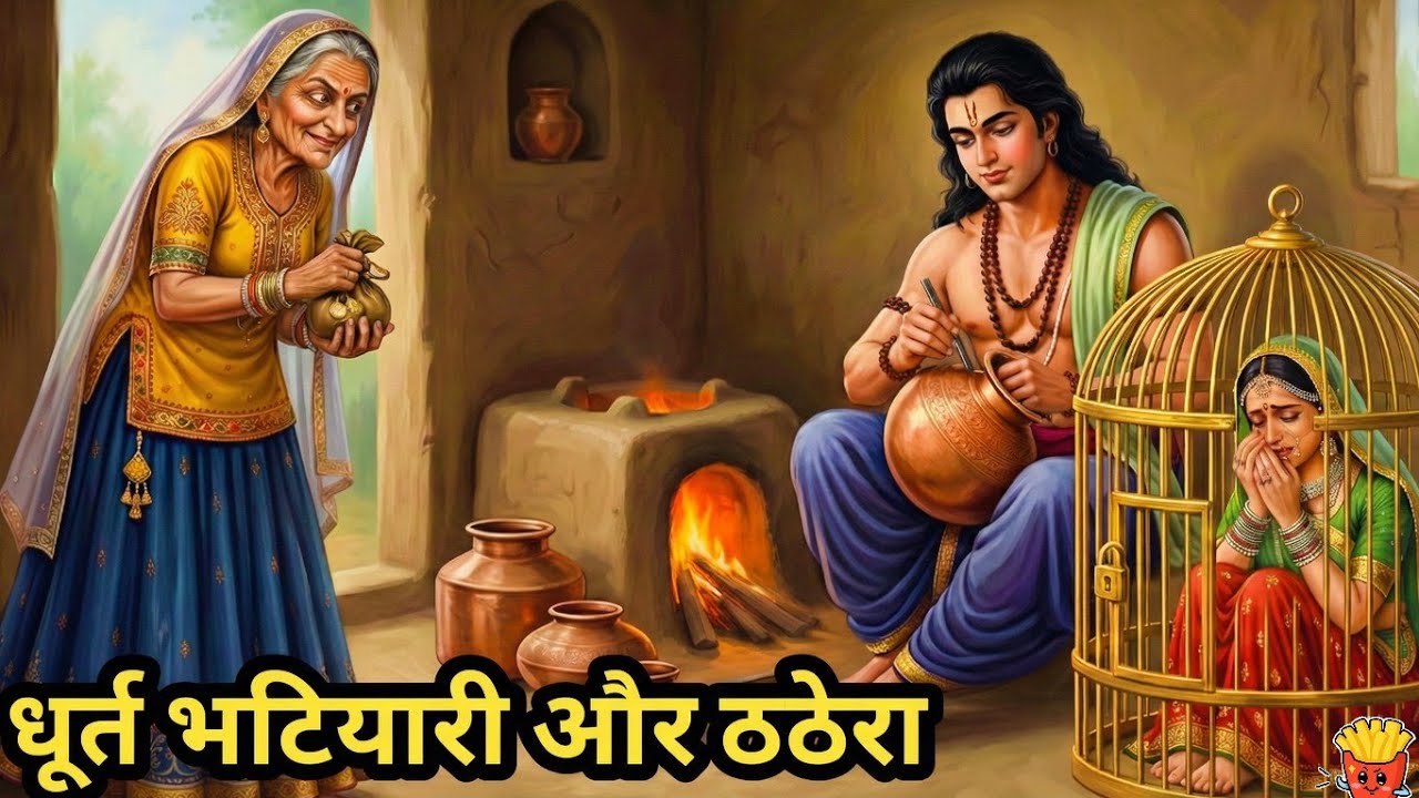 दगाबाज़ भटियारी का जाल और ठठेरे का सच्चा प्यार । हिन्दी कहानी। 