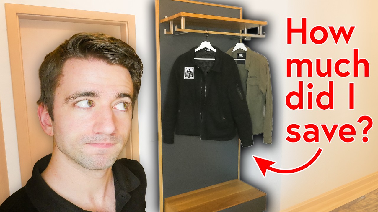 I saved 100€ building this Wardrobe