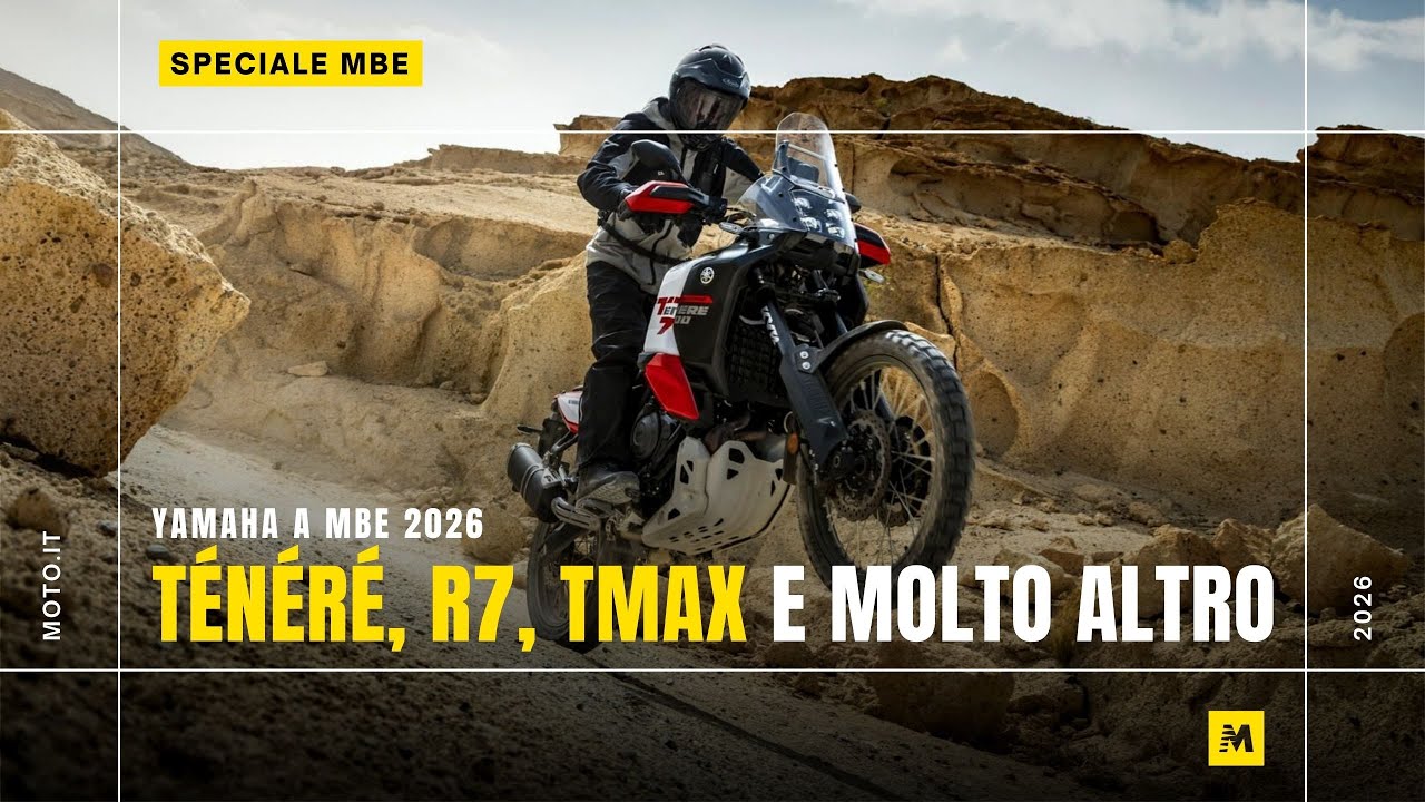 Tutte le novità YAMAHA a MBE 2026!