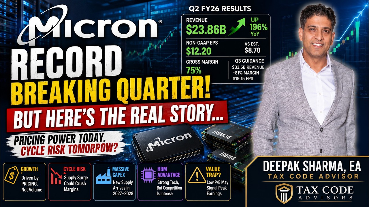 Micron&rsquo;s Earnings Are INSANE &mdash; But So Is the Risk