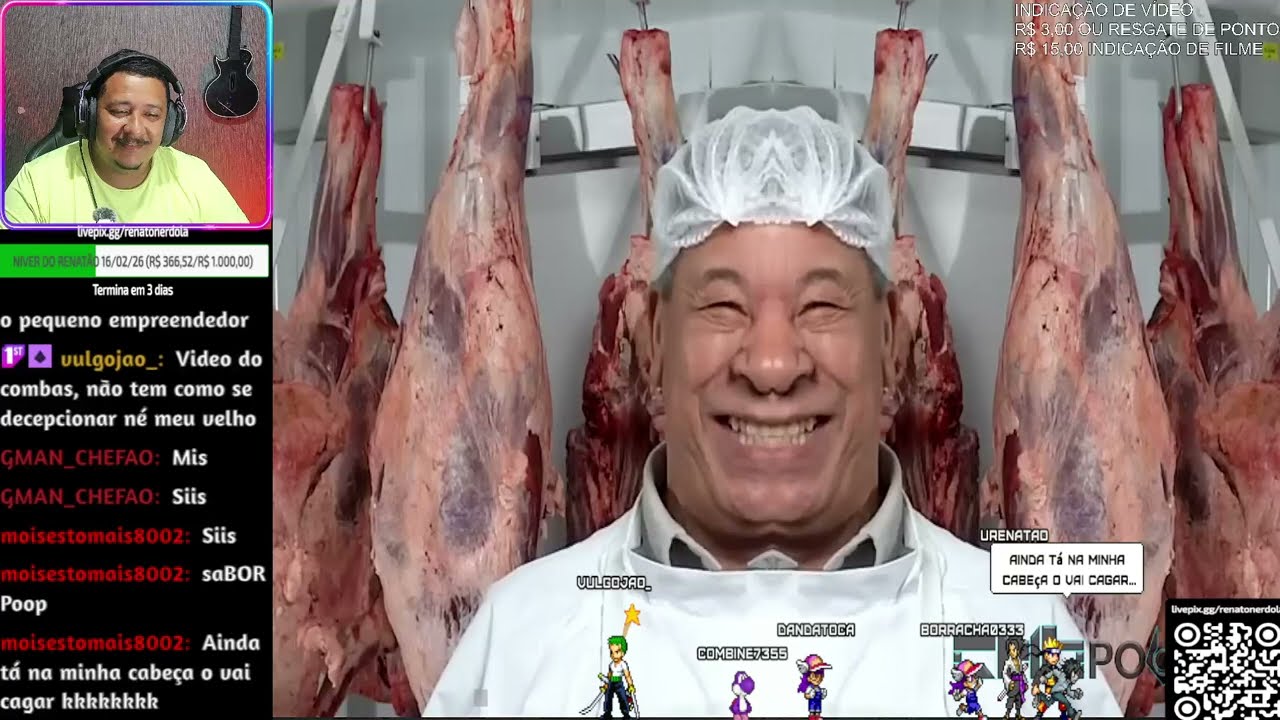 YTPBR - Modelo de churrasco alternativo causa crise SABOR churrasco | React Renatão