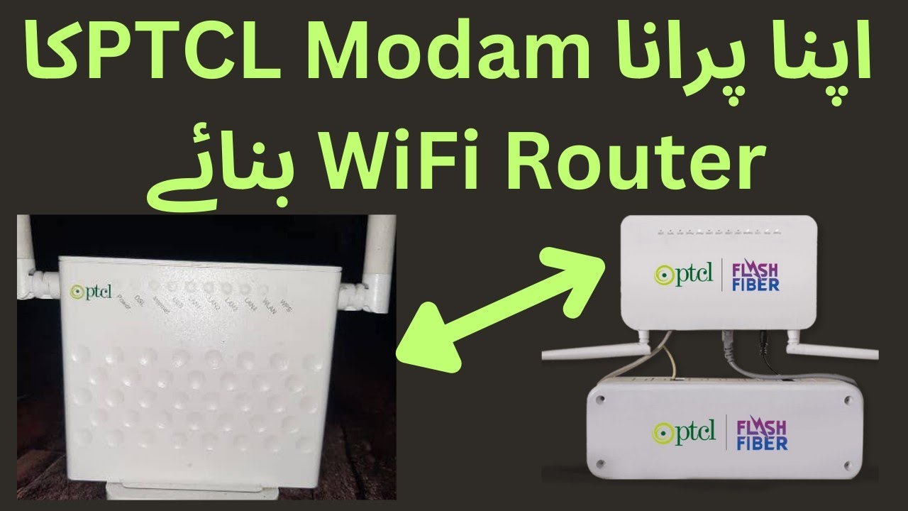 How to Use ptcl VDSL 2 Modem as a router Settings , ptcl old Modam ka router banay.😯😯😯