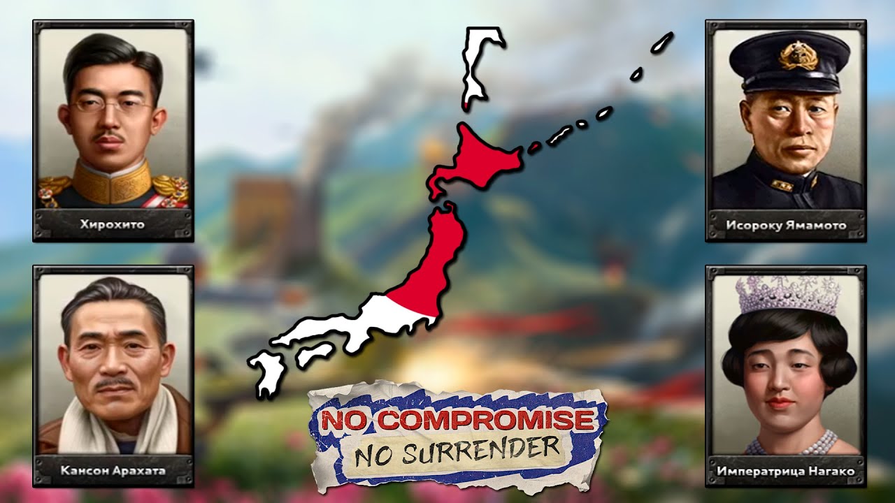 ВСЕ ПРАВИТЕЛИ ЯПОНИИ В HOI4 NO COMPROMISE NO SURRENDER
