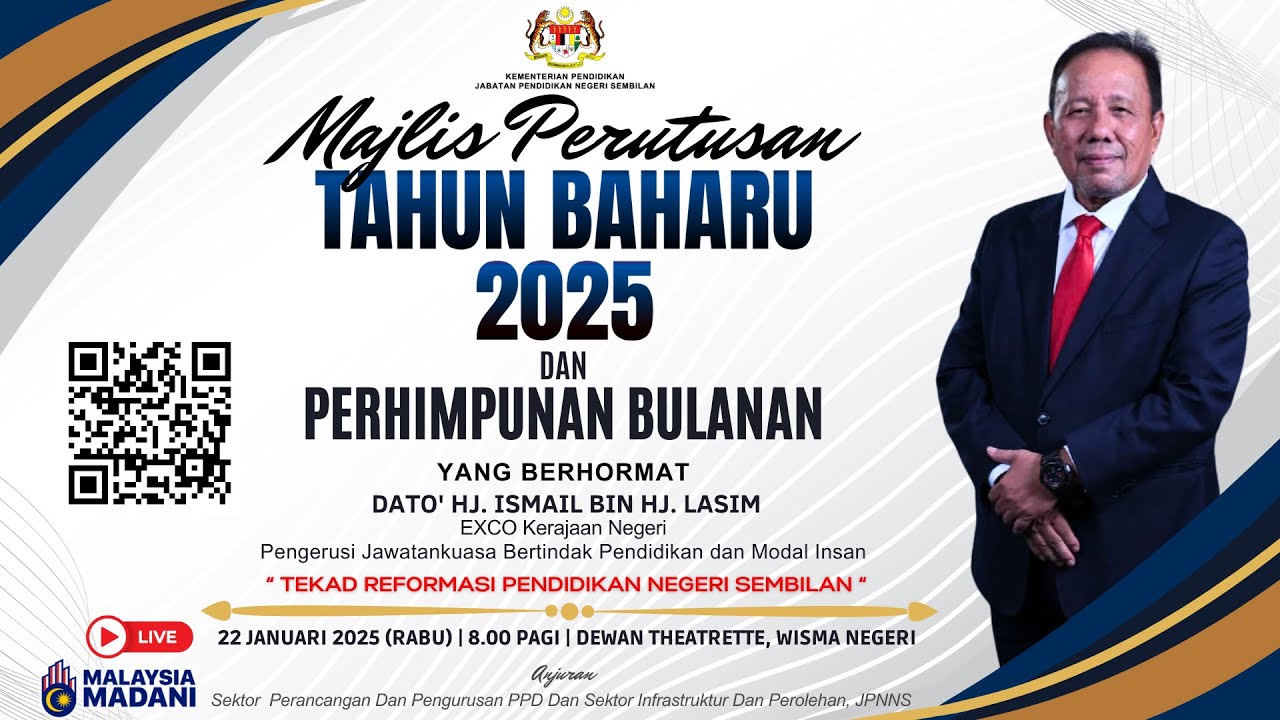 SSTP JPN9| MAJLIS PERUTUSAN TAHUN BAHARU 2025 DAN PERHIMPUNAN BULANAN
