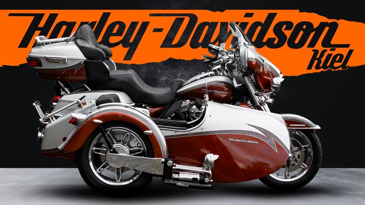 Harley-Davidson Kiel FLHTKSE CVO E-Glide - V-Triebwerk Gespann