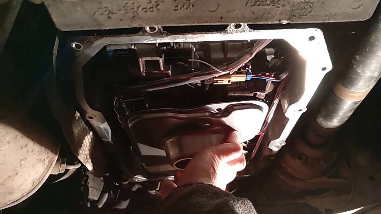 #086(1) замена(частичная) масла в AKПП Audi A6,Q7,VW Touareg