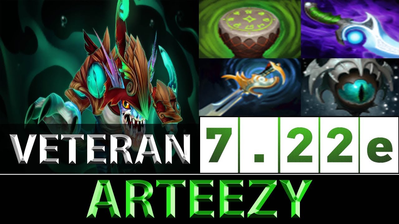 Arteezy [Slark] 23 Kills The Veteran God Carry ► Dota 2 7.22e