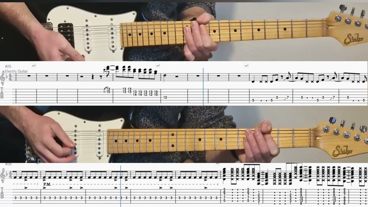 Mrs. Hollywood -  Go-Jo - Guitar Cover With Tab.