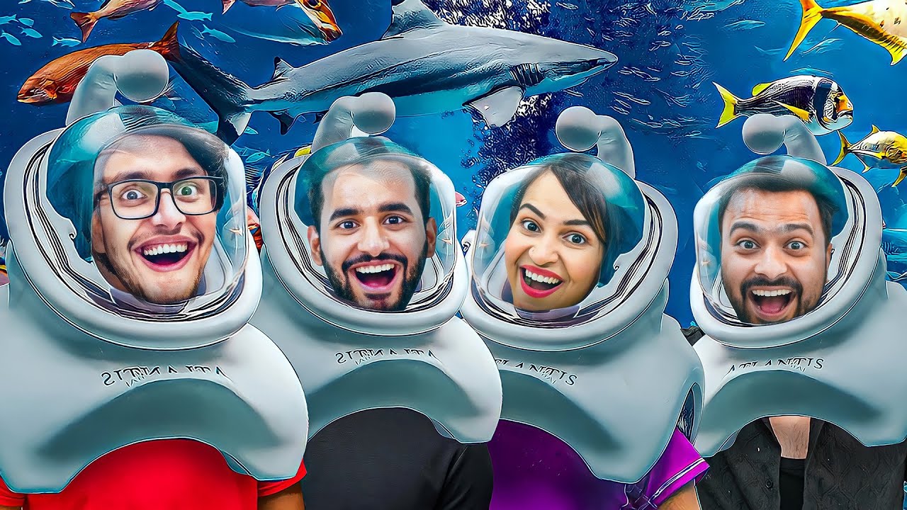 24 HOURS in SEA WORLD in ABU DHABI