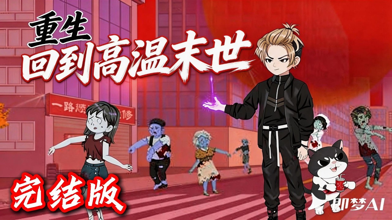 一口气看完《重生回到高温末世》高清蓝光修剪版 #原创动画 #二次元 #原创动漫