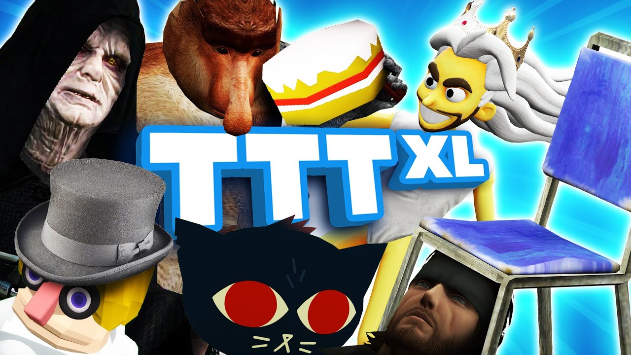 TTT XL! The most INCREDIBLE map we've ever played!