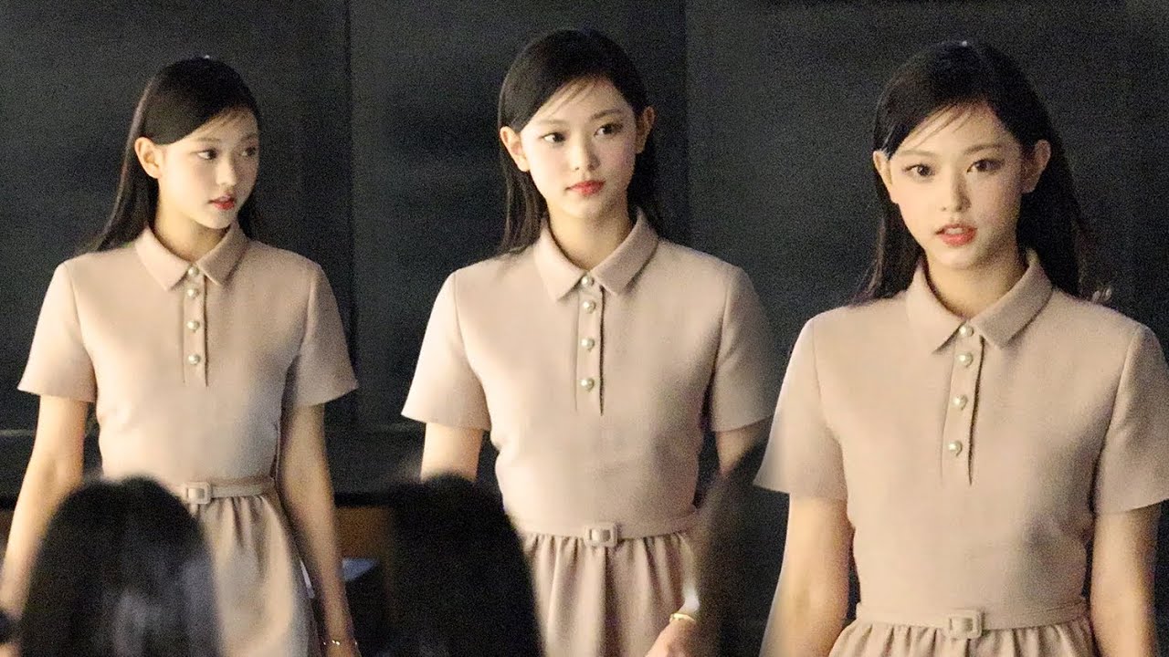 230901 NewJeans (HAERIN) DIOR EVENT 뉴진스 해린 디올 행사 출근길 직캠