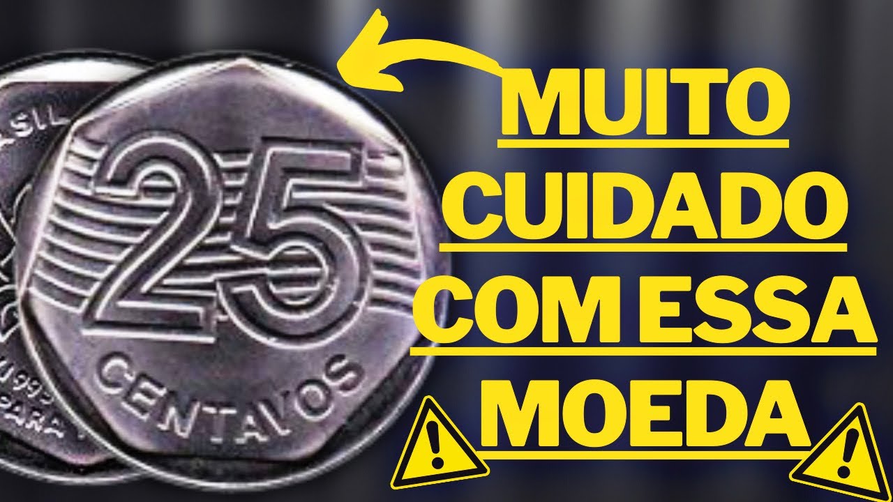 ELA PODE VALER MUITO - APRENDA TUDO SOBRE ESSE TIPO DE 25 CENTAVOS
