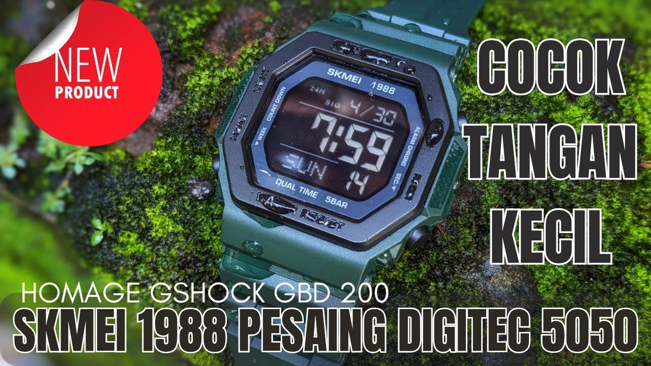ADVENTURE SERIES‼️SKMEI 1988 TERINSPIRASI GSHOCK GBD-200
