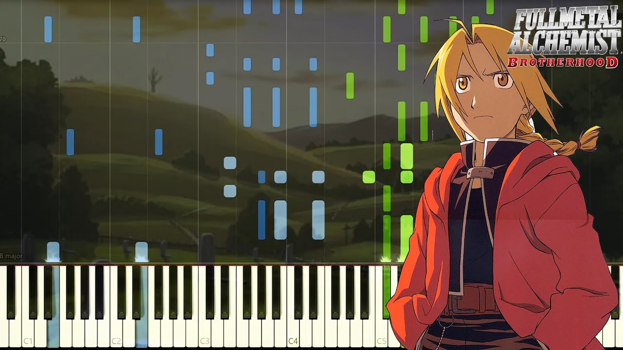 Uso - Full metal Alchemist : Brotherhood ED1 [Piano cover + sheets]