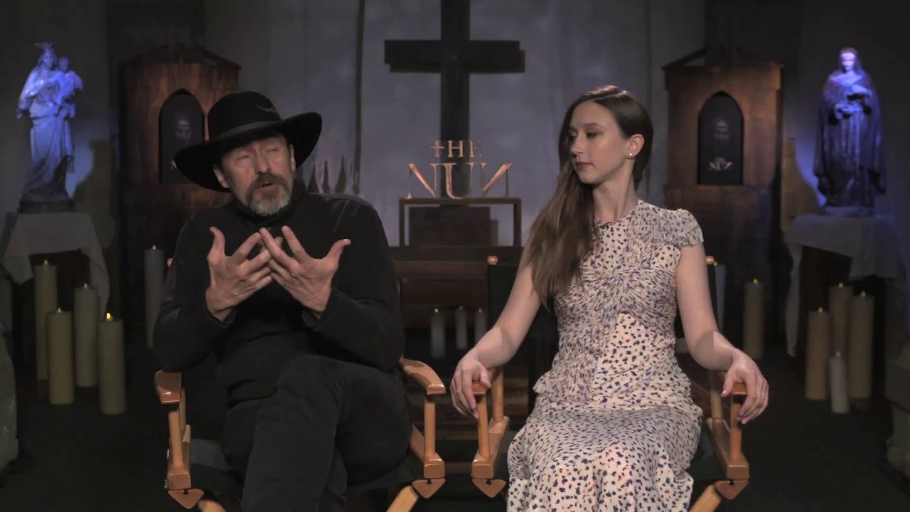 The Nun Demian Bichir & Taissa Farmiga Interview