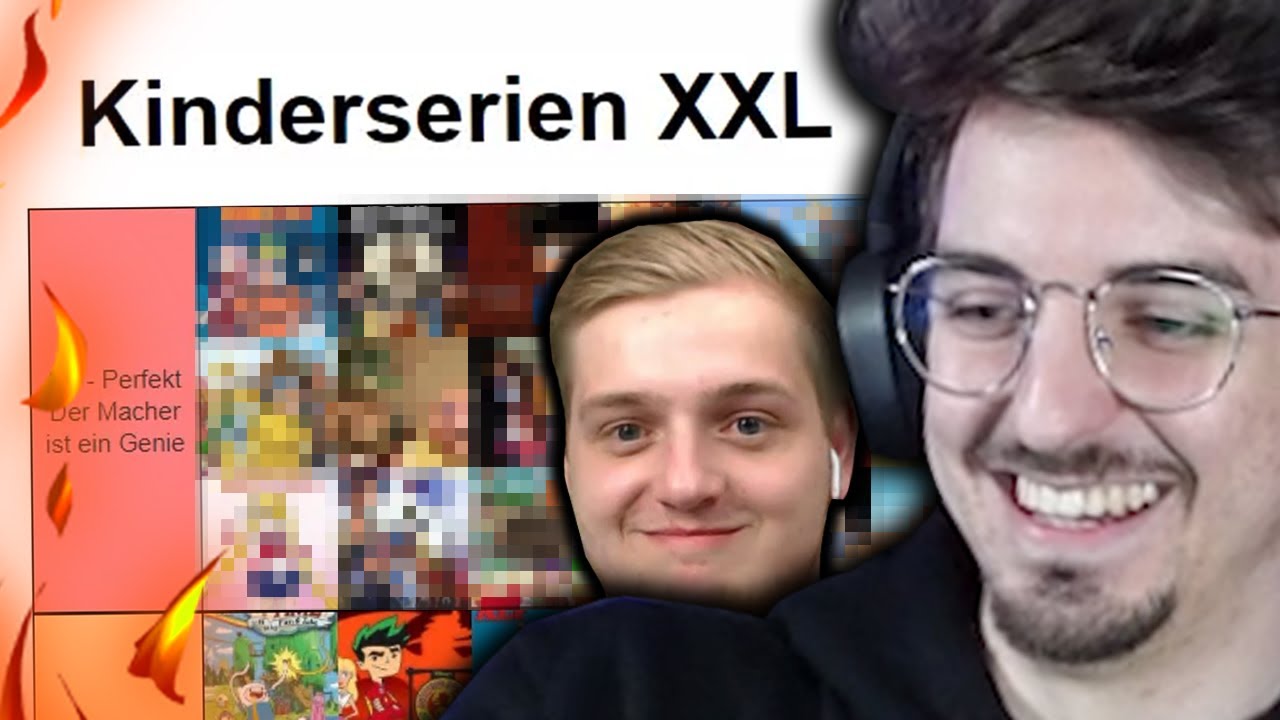 KINDERSERIEN BEWERTEN mit @Trymacs! 😍 Einfach NOSTALGIE 🤗 Tier List XXL