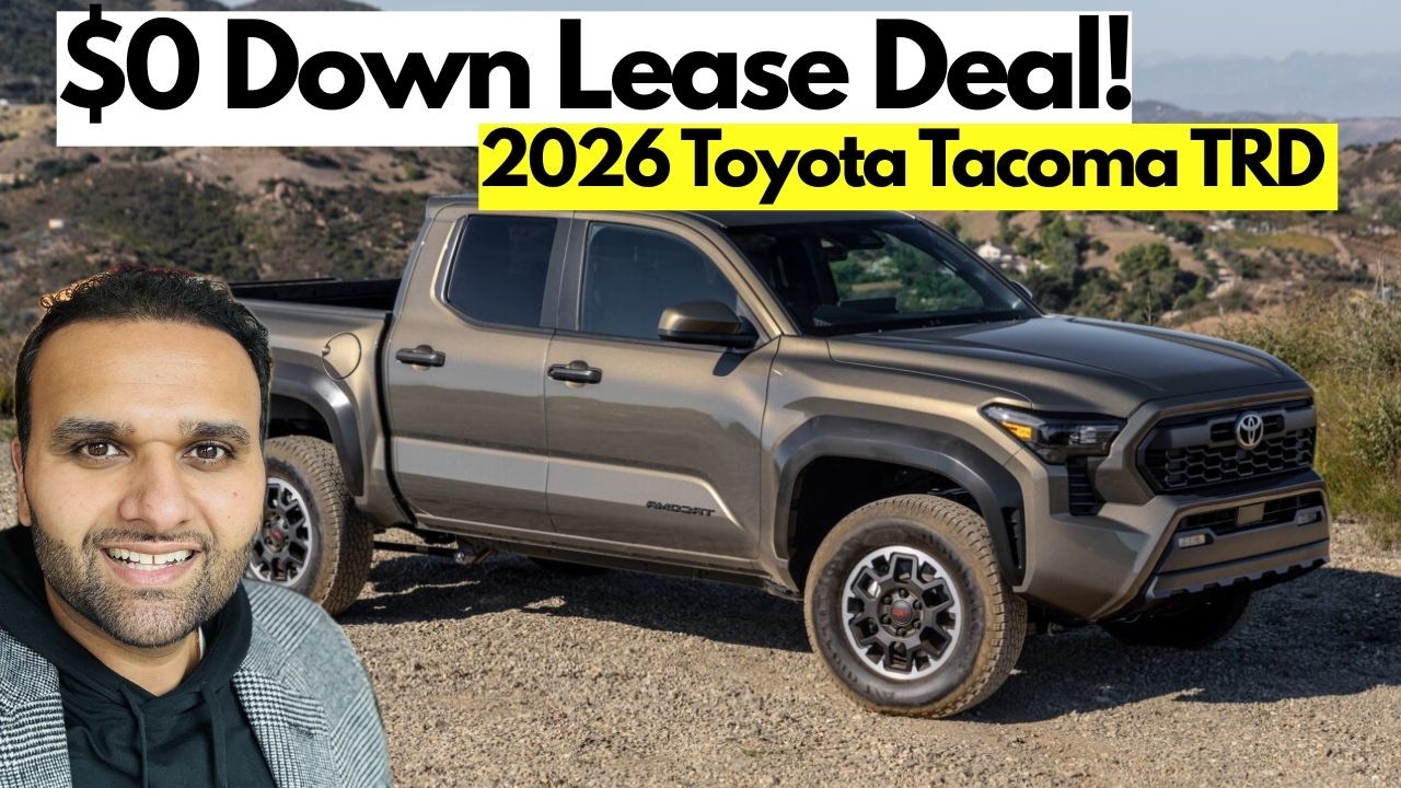 Toyota Tacoma TRD 2026 года — это феноменально выгодное предложение по лизингу прямо сейчас! (Мар...